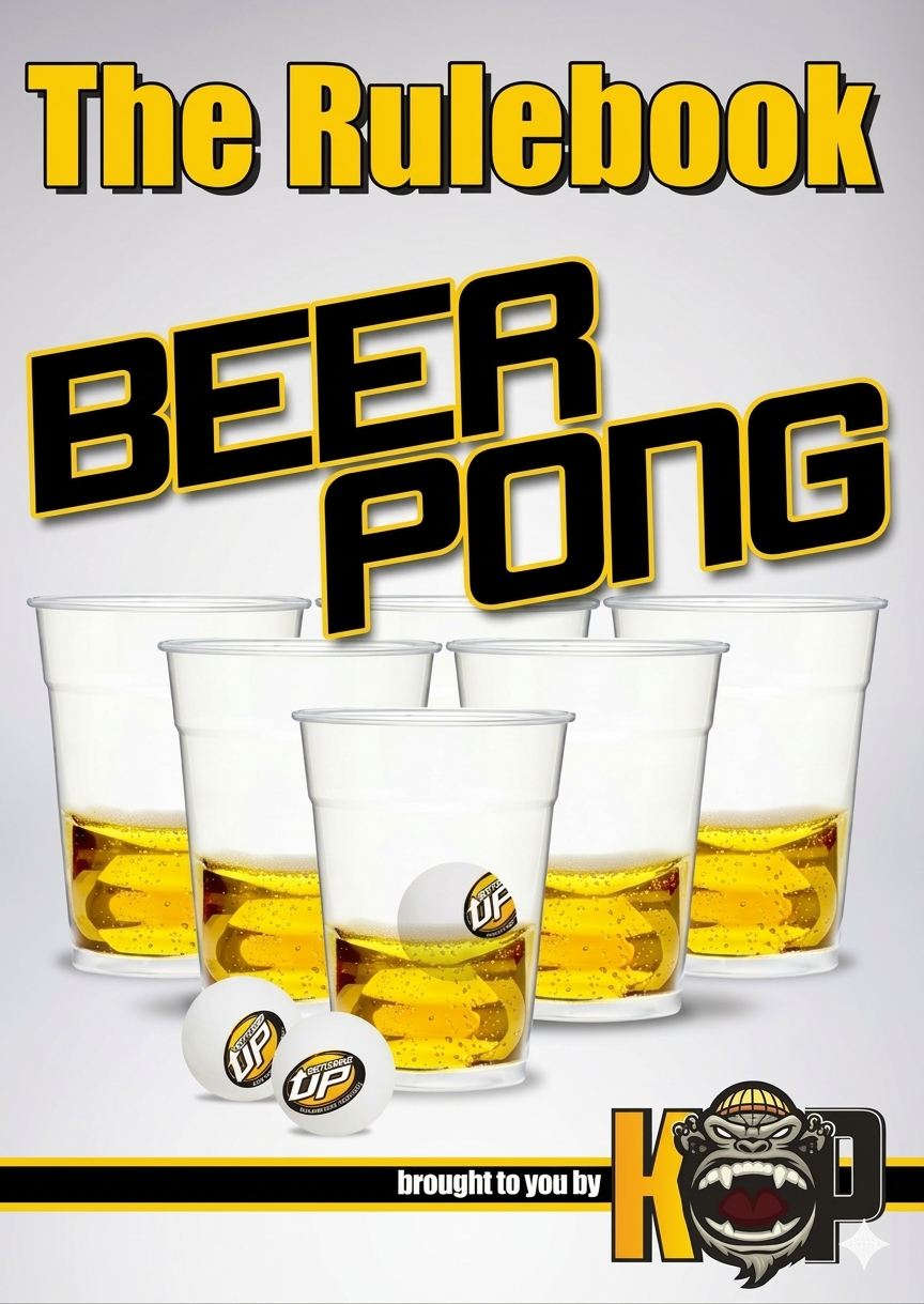 Beer pong rulebook